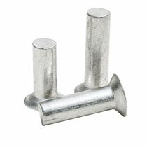 Countersunk Aluminum Solid rivets ￠ 4 5 6 flat cone head traffic sign aluminum groove countersunk head rivet aluminum countersunk head