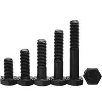 Class 12 9 high strength external hexagon Bolt external hexagon screw m4m5m6m8m10m12 hexagon head reinforced screw
