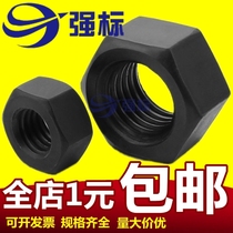 12 9 Grade 8 8 Nut High Strength Hexagon Nut Black Nut Hexagon Nut M6---M36