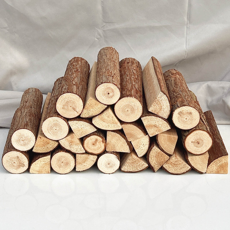 Outdoor Firewood Logs Fireplace Heating Wood Background Wall Living Room Decoration Hotel Homestay Wood Firewood Camping Stove