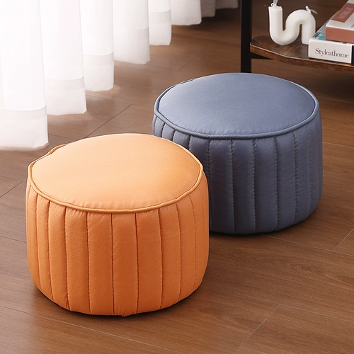 Маленький стул домашний детский стул с низким табуреткой, детская гостиная кожа на пирсе, простое кофейное столик мягкий сидень