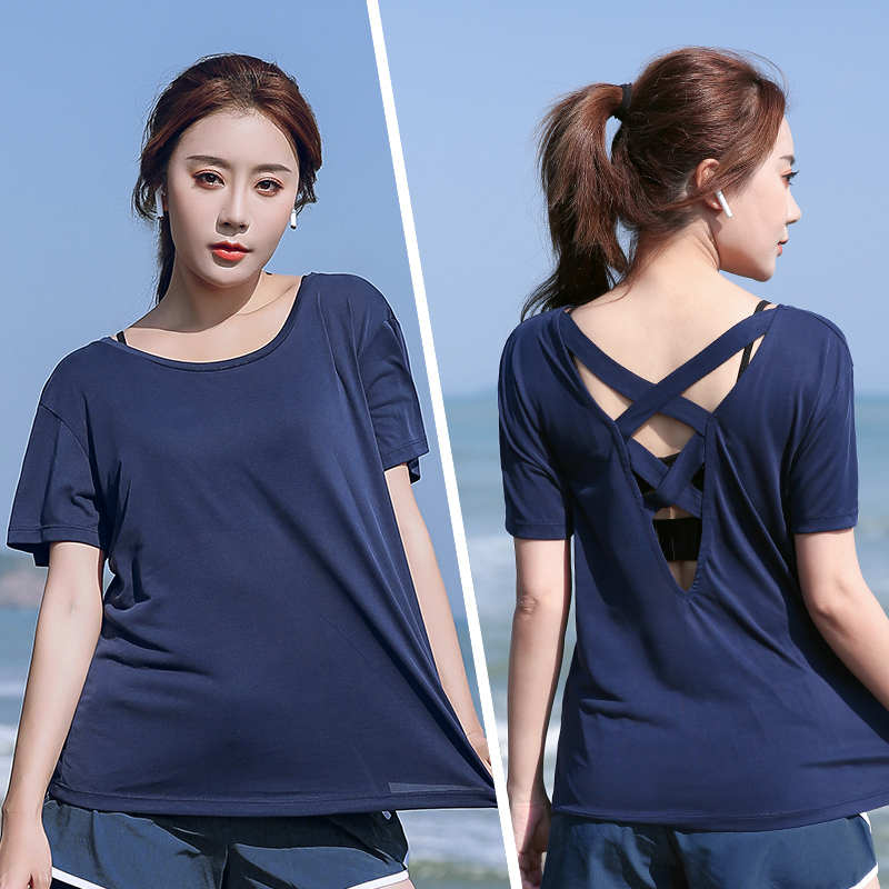 Plus Size Yoga Clothes T-Shirt for Women, Summer Loose Weight Loss Clothes for Fat Mm, Quick-Drying Gym Clothes, 100kg Running Short-Sleeved Tops Plus Size Yoga Clothes T-Shirt for Women, Summer Loose Weight Loss Clothes for Fat Mm, Quick-Drying Gym Clothes, 100kg Running Short-Sleeved Tops