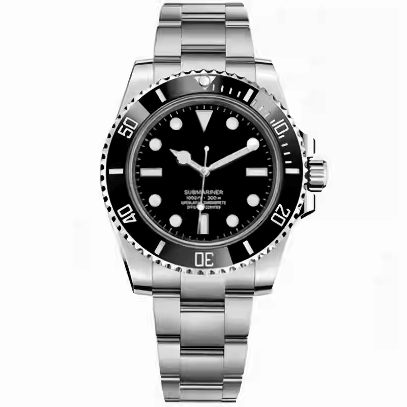 Authentic Swiss Clean Factory Submariner Black Green No Calendar Water Ghost Men's Watch 3135 Automatic Mechanical Wristwatch