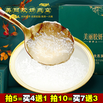 Beautiful Gum Yan instant birds nest pregnant woman Nutrition Nourishing swiftlet rock sugar Malaysian fresh stew