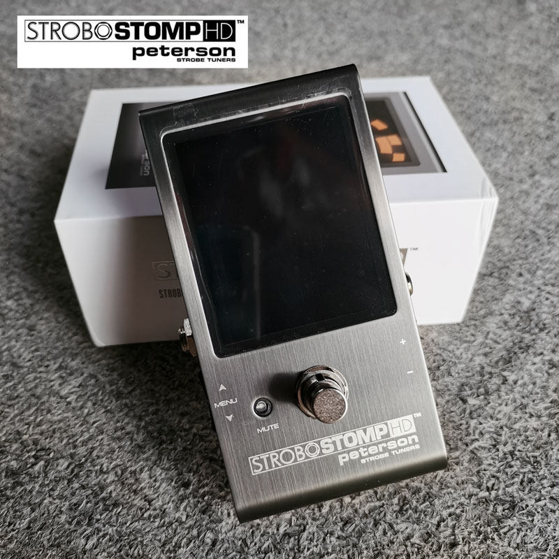 American Peterson Strobostomp HD color screen stroboscopic guitar bass tuning form block effectors
