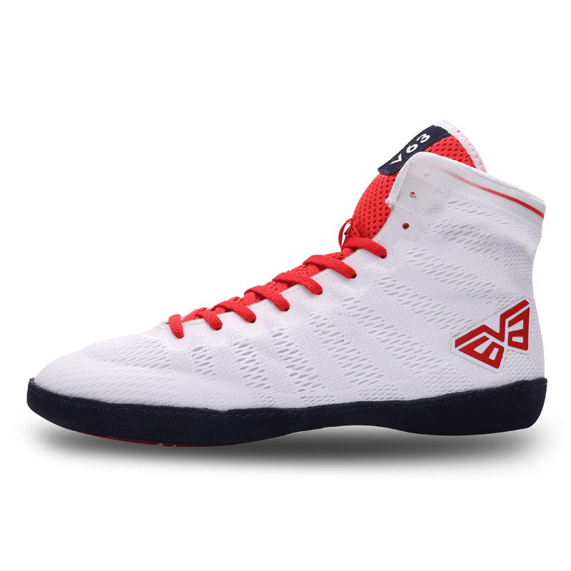 daykey new Wrestling Shoes Boxing Shoes High Silo Male beats to train Breathable Sports Deep Squat Fitness