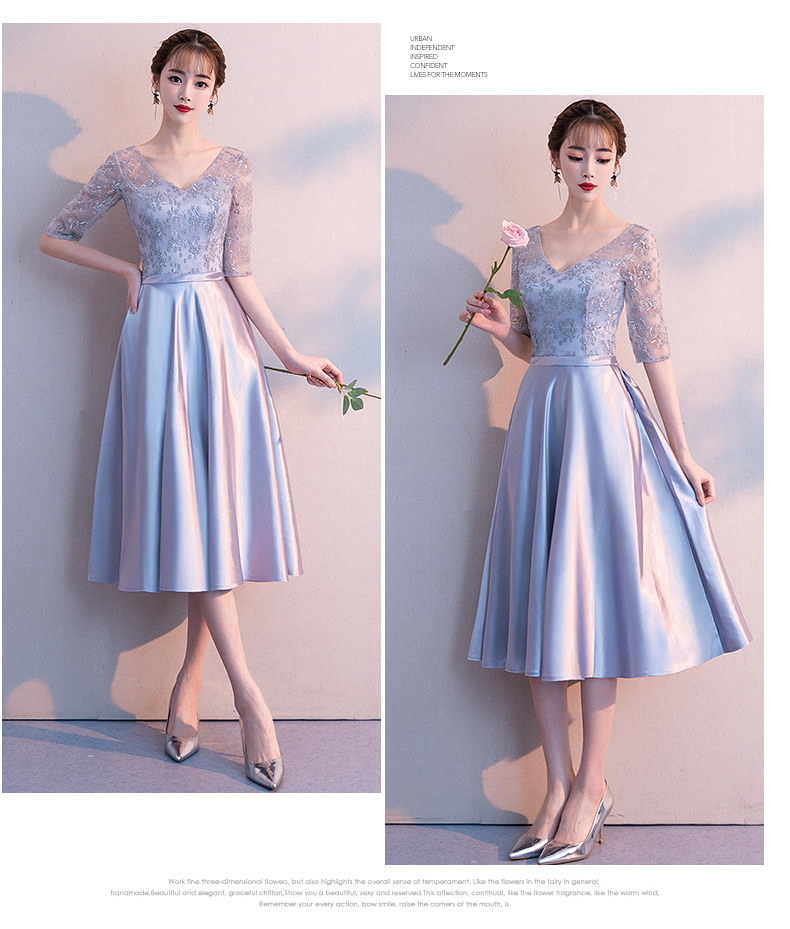 Robe de soirée      manchon de cloche - Ref 3213259 Image 20