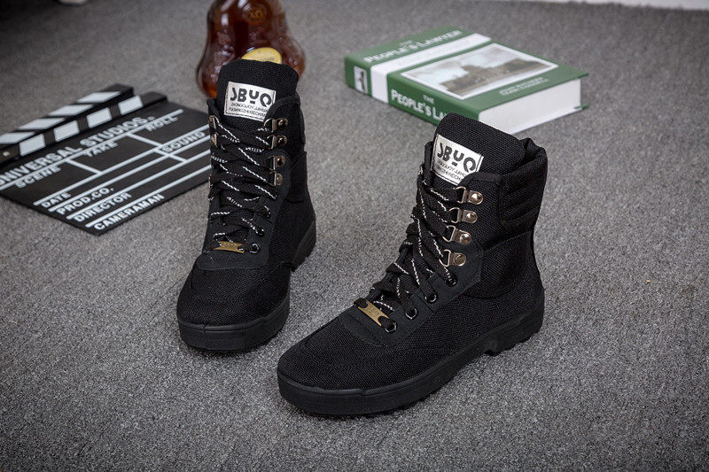 Bottes militaires en toile - dérapage - Ref 1400370 Image 20