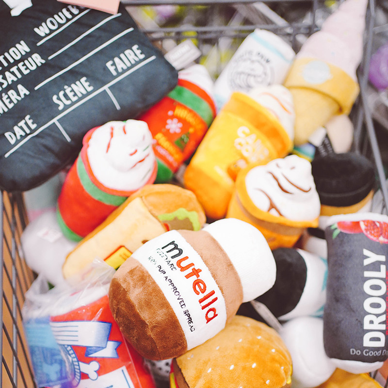 The second half - price Australian F family's original single - brand pet voice toy canned snowtop bone dog dough dough dough