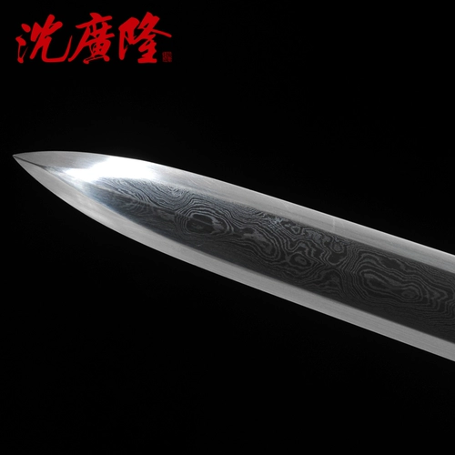 Четыре духа хан -меча Железные лица, Hang Han Jian Longquan Shen Shen Shen Guanglong Меч традиционная коллекция Han Sword Big Sword не открыт