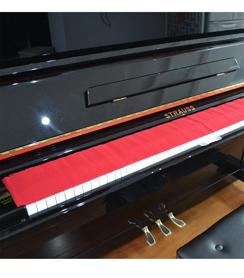 Aline chuyên nghiệp piano vải vải piano đánh bóng vải dụng cụ làm sạch vải đại lý làm sạch đàn piano vải lau bụi - Phụ kiện nhạc cụ bộ dây đàn guitar