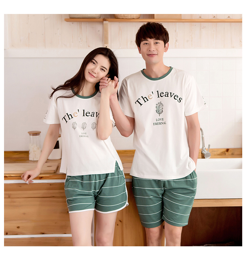 Pyjama mixte en Coton à manche courte - Ref 3006064 Image 17