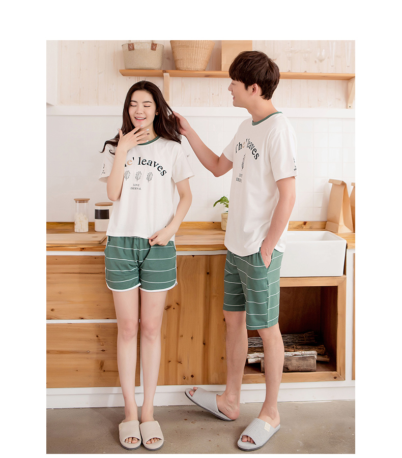 Pyjama mixte en Coton à manche courte - Ref 3006064 Image 21