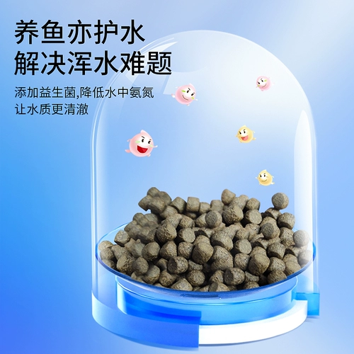 统一 Baoduofu Koi Fish Feed Fid Food Goldship Уничтожая тело декоративное выращивание рыбы Специальный цвет нелегко быть грязной водой