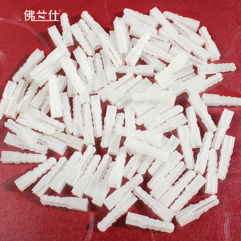 Expansion screw plastic expansion screw 6mm plastic fluffy pipe 6mm expansion screw plastic expansion pipe