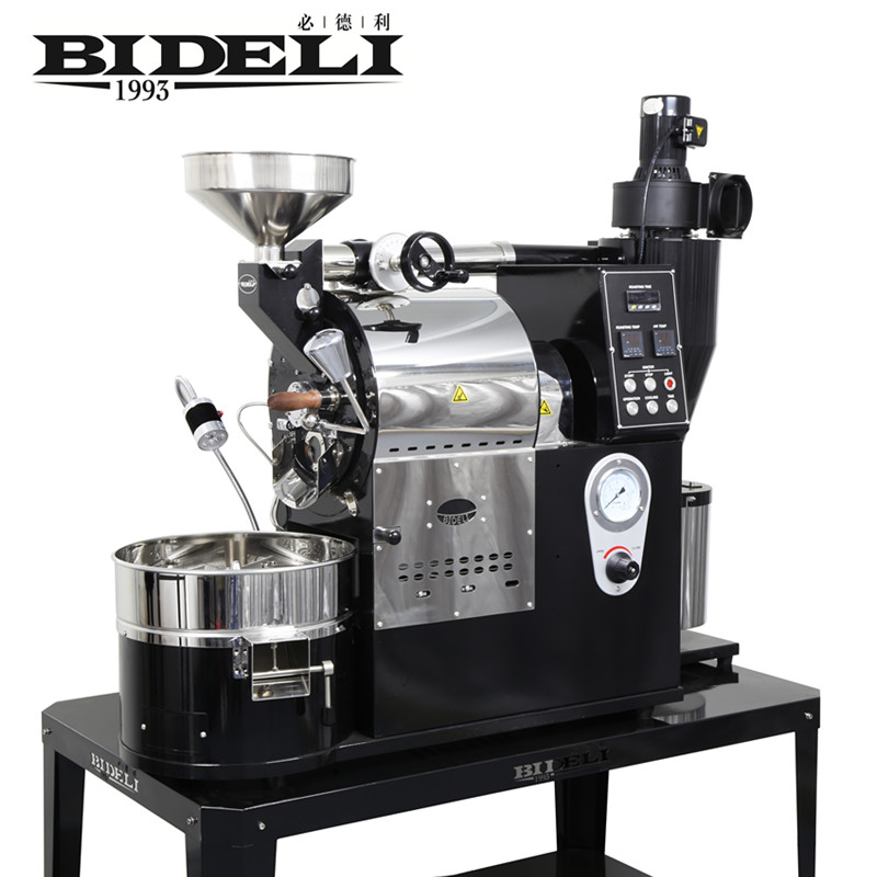 2KG Gas Coffee Baking Machine Commercial Hot Wind Small BD-02WT Baked Bean Machine Must Be Direct Sales