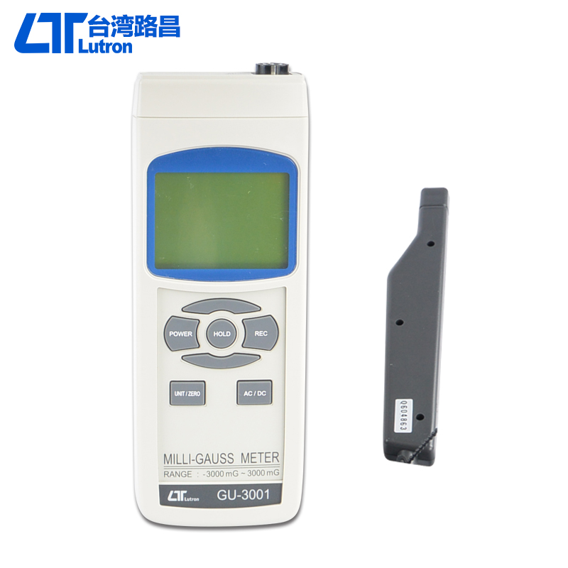 Taiwan Luchang GU-3001 AC/DC Gaze Meter Earth Magnetic Field Tester Flux Meter Electromagnetic Tester