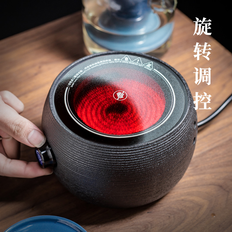 And hall Pyrex cooking household automatic steamed tea is the tea, the electric TaoLu steaming tea pot large capacity