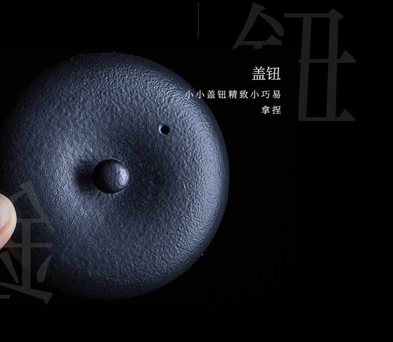 And hall of dielectric film crack cup travel kung fu tea set is suing portable a pot of three cups of Japanese ceramics