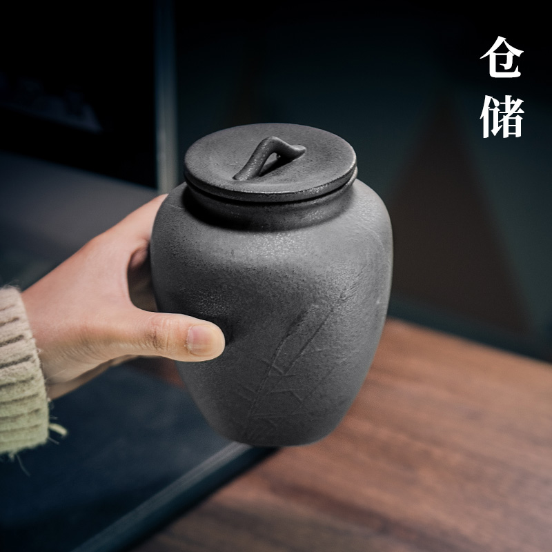 Coarse pottery tea pot ceramic seal warehouse loading large POTS pot of black tea pot of pu 'er tea POTS of tea