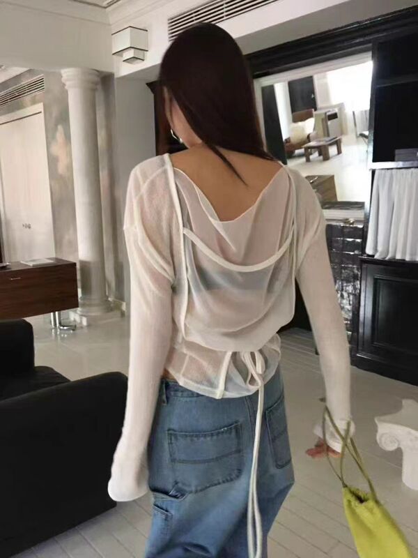 Transparent Design Long-Sleeve T-Shirt Transparent Design Long-Sleeve T-Shirt