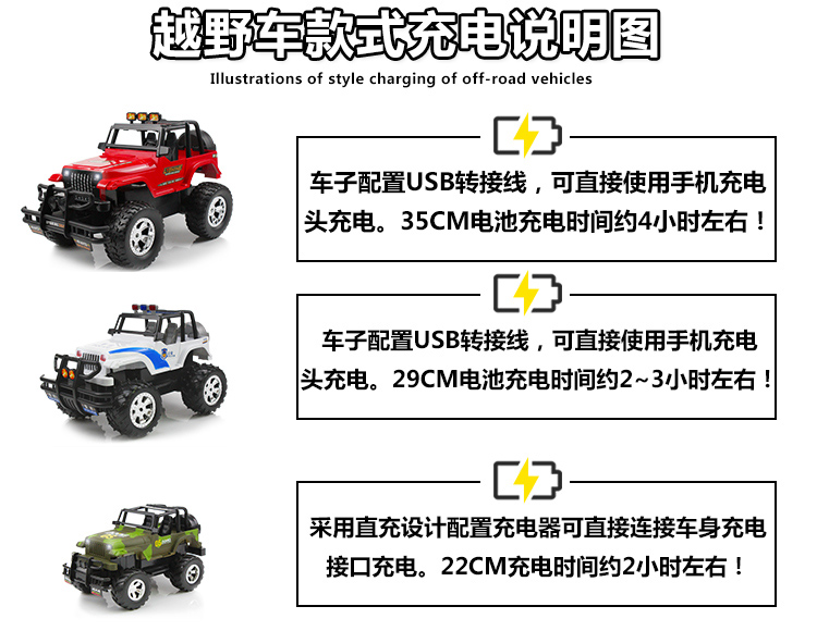 Lớn điều khiển từ xa xe SUV sạc xe đồ chơi trẻ em xe cậu bé đua xe điện không dây điều khiển từ xa xe tải