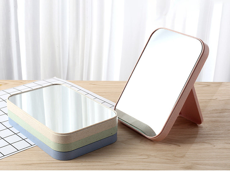 Зеркало Зеркало Зеркало для макияжа складной портативный стол портативный HD общежитий Принцесса девочка размер нет. настольное зеркало Mrun