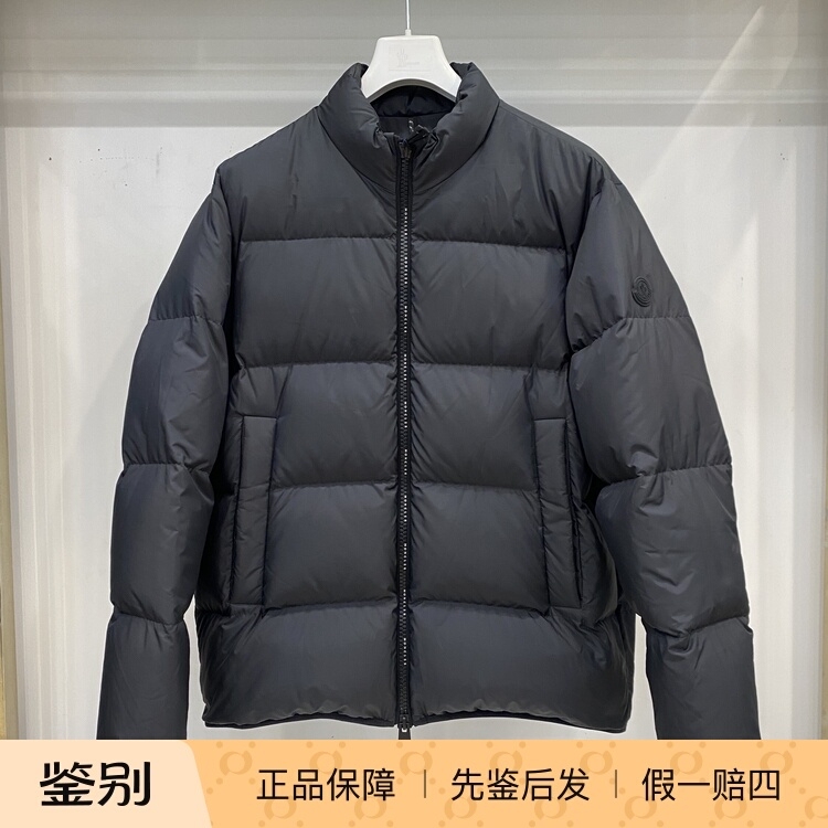 In-Stock Moncler 2025 Autumn/Winter Men's Black Thick Stand Collar down Jacket K2091 1A00173 In-Stock Moncler 2025 Autumn/Winter Men's Black Thick Stand Collar down Jacket K2091 1A00173