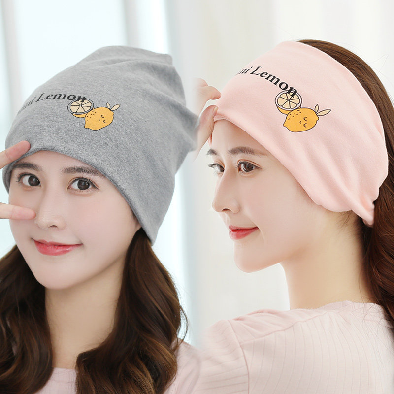 Sitting Moon Hat Summer Pregnant Woman Fashion Headscarf Pure Cotton Summer Hair With Thin Spring Autumn Winter Maternal Postnatal Supplies