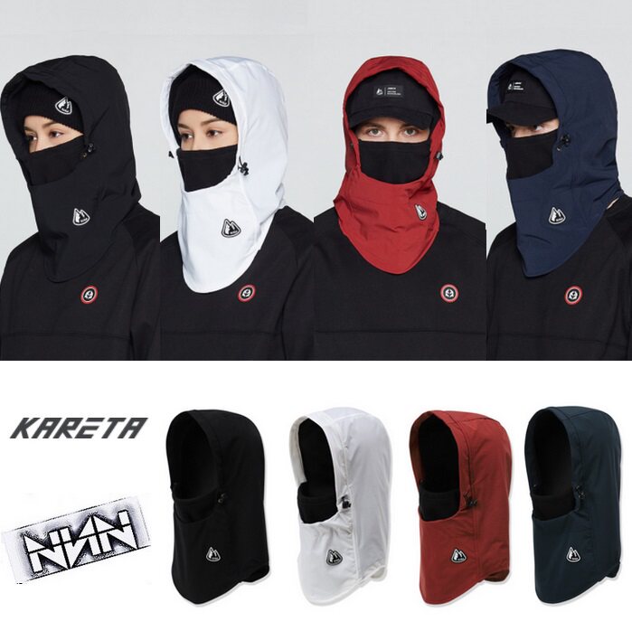(waterproof) KARETA SECTION SOUTH KOREA SKI SOFT SHELL CAP WATERPROOF AND WARM MEN AND WOMEN SINGLE DOUBLE BOARD RED BLUE