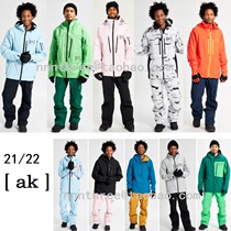 NNN) 2122 BURTON AK SKI SUIT CYCLIC SWASH STRETCH 3L PRO SNOW SUIT
