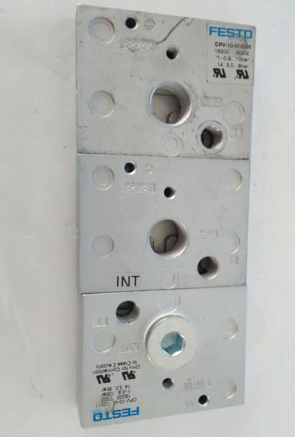 FESTO Original Bottling Valve Island With Bezel 161374161376161377161378 Spot Sale