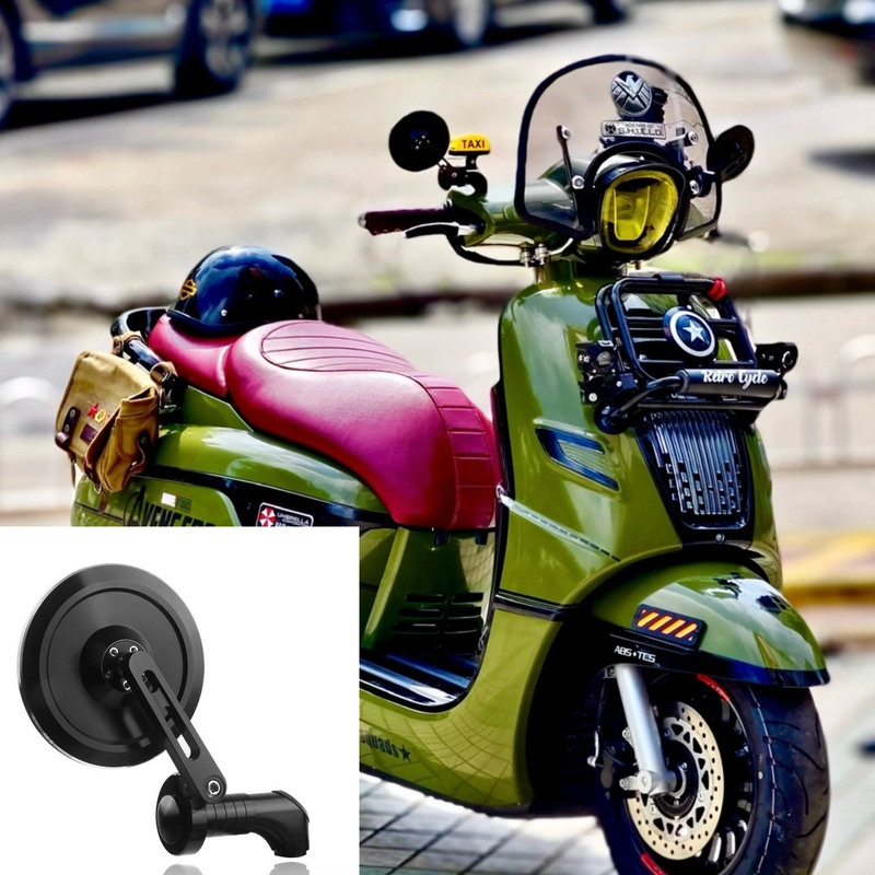 Suitable for Southern Dream Lalaisha Feige 150 Rearview Mirror Cnc Aluminum Alloy Reflector Modified Rearview Mirror