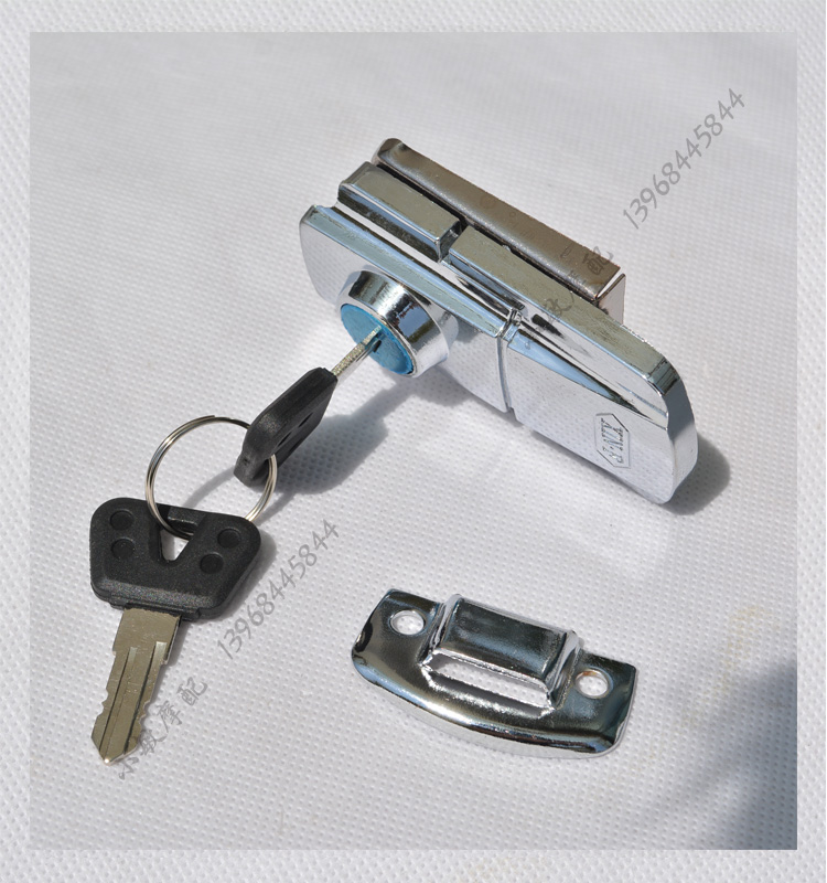 Phụ kiện xe máy cừu lớn cừu lớn 150 đuôi khóa hộp lớn tàu 250 thân khóa thuyền vua khóa đuôi thùng đựng đồ xe máy giá rẻ