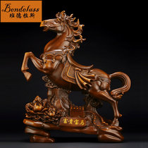 Banderas horse ornaments Zhaocai Feng Shui office decoration home living room decoration creative large opening gift