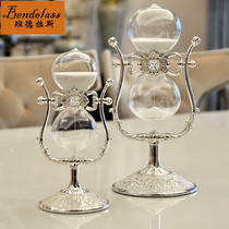 Banderras Hourglass Swing Piece Glass Creative Timer Personality Wedding Gift Brief Modern Living Room Pendulum