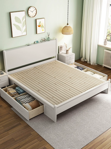 Современная и минималистичная белая мебель из натурального дерева для двоих, скандинавский стиль