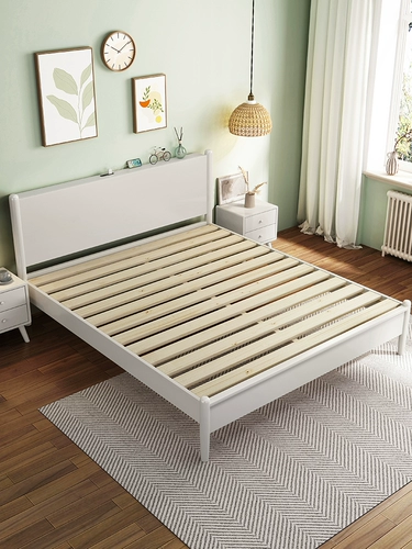 Современная и минималистичная белая мебель из натурального дерева для двоих, скандинавский стиль