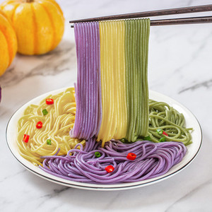 【益生纤】蔬菜三色面条低脂高纤挂面*6袋