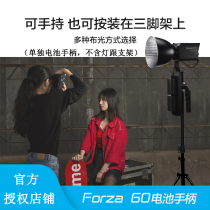 nanlite Nanguang forza60w special external camera handheld battery handle accessories for NP-F series batteries