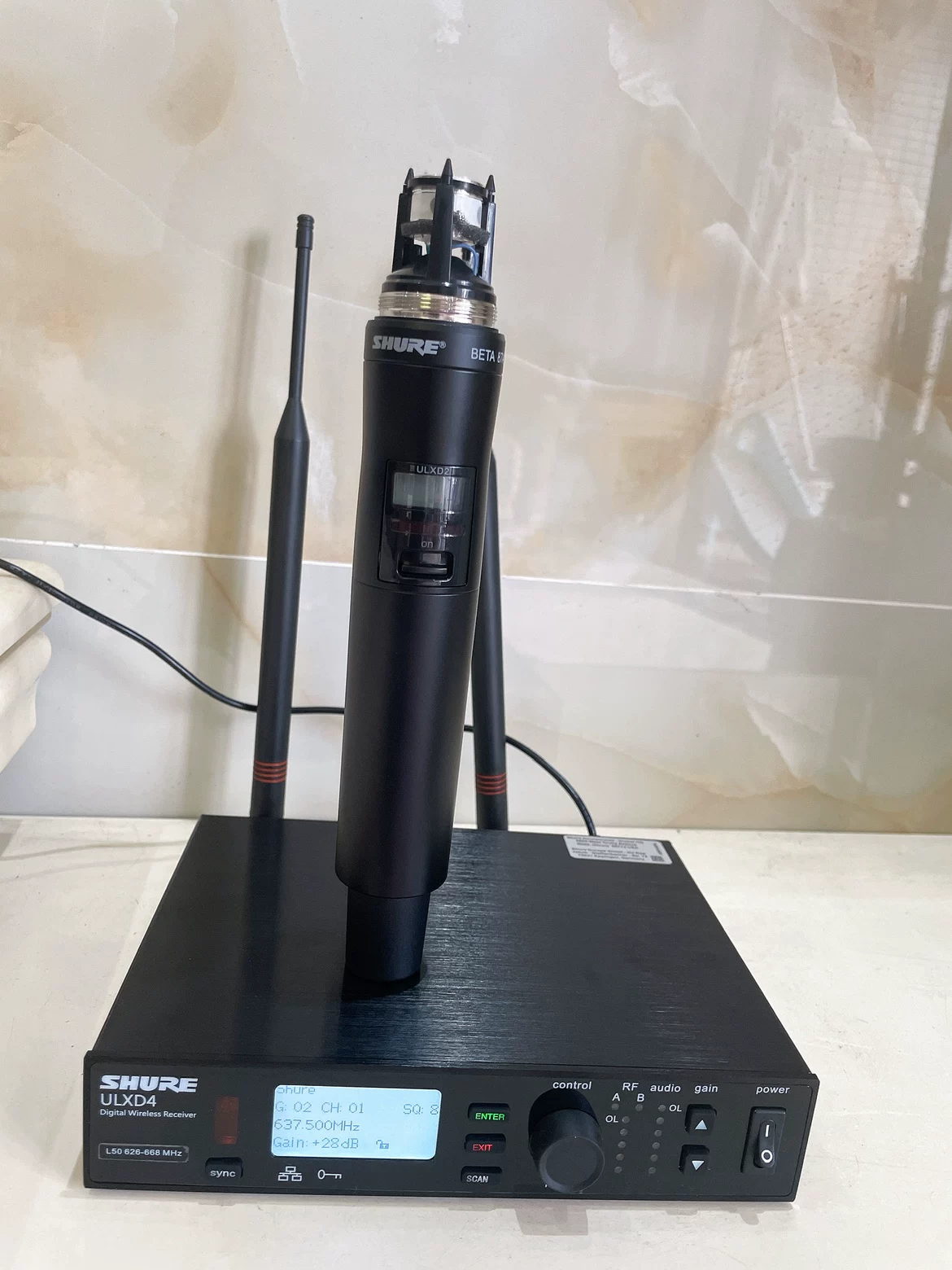 Шур/ цифровой беспроводной портативный микрофон ULXD24 D SM58 BETA58 импортированный handheld микрофон