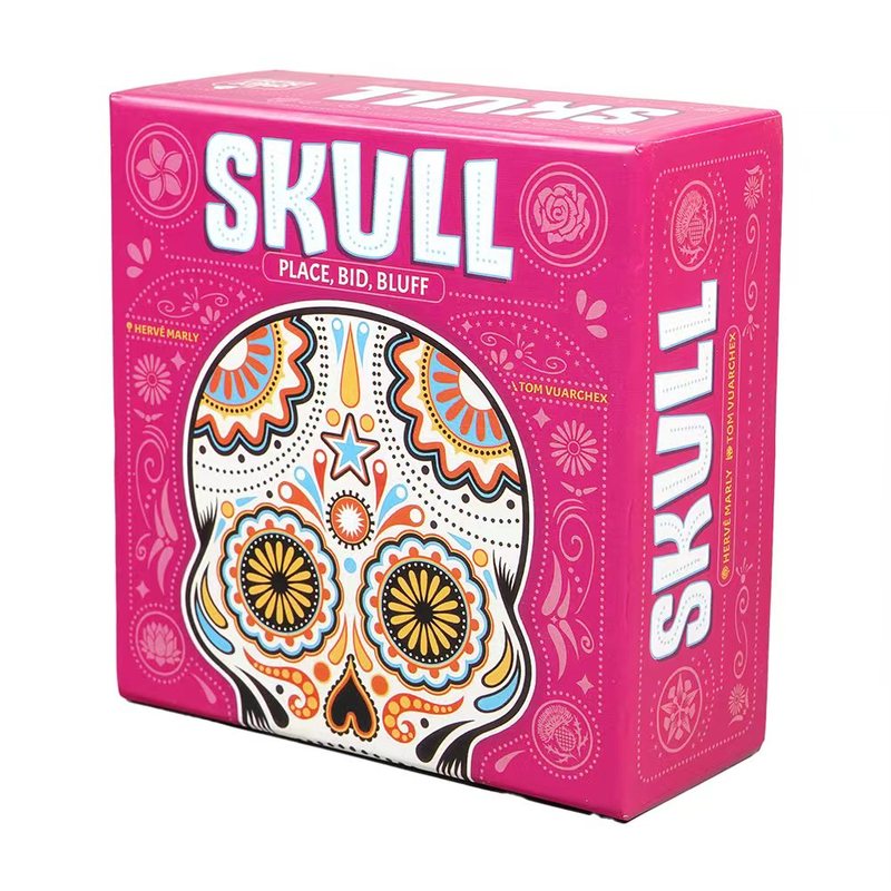 Flower Skull - Skull King Full English Family and Friends Gathering Puzzle Board Game Card Game Azul Flower Skull - Skull King Full English Family and Friends Gathering Puzzle Board Game Card Game Azul