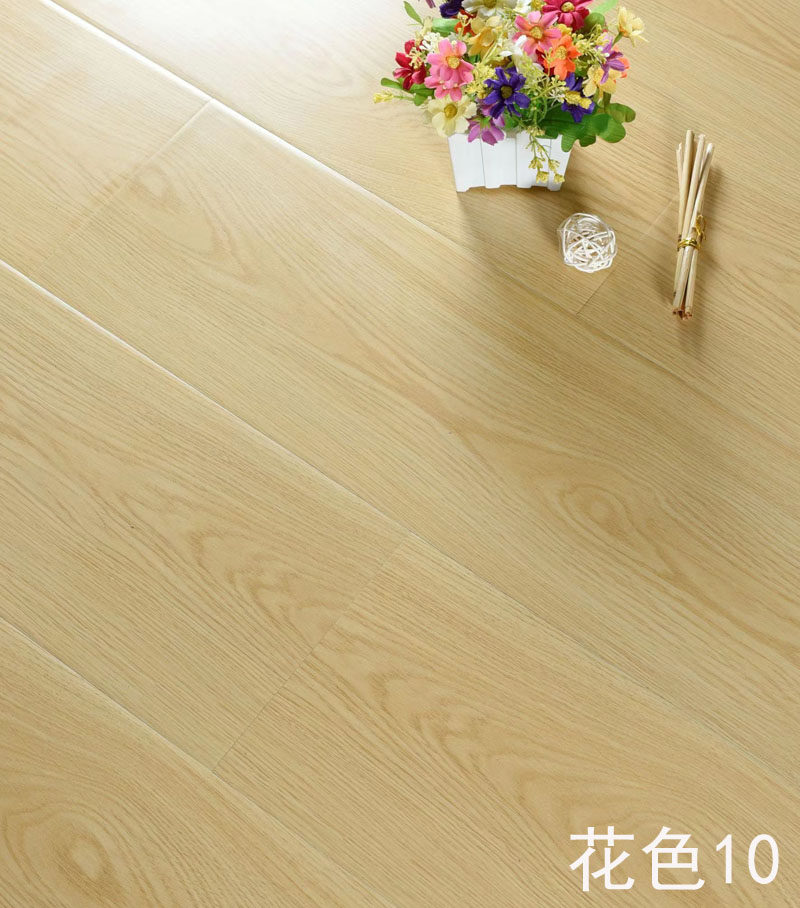 Factory direct sales of reinforced composite wood flooring 12mm home waterproof wear-resistant environmental protection multi-layer solid wood flooring