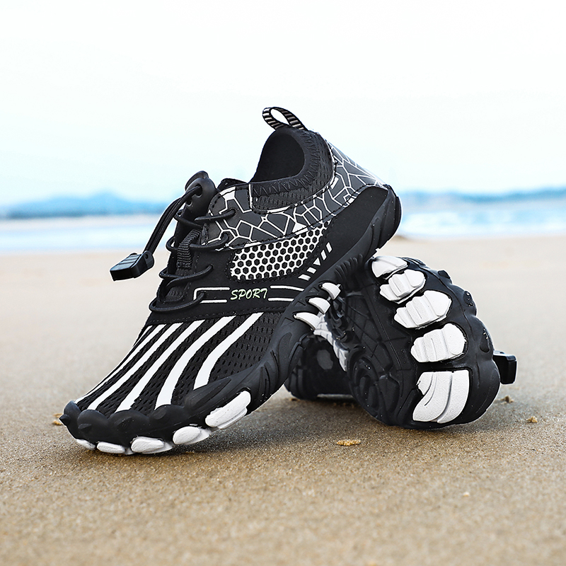 Parenting Beach Diving Speed Dry Leaks Shoes Men And Women Sports Anadromous Shoes Lovers Barefoot Sticking Skin Soft Shoes Slip Water Shoes