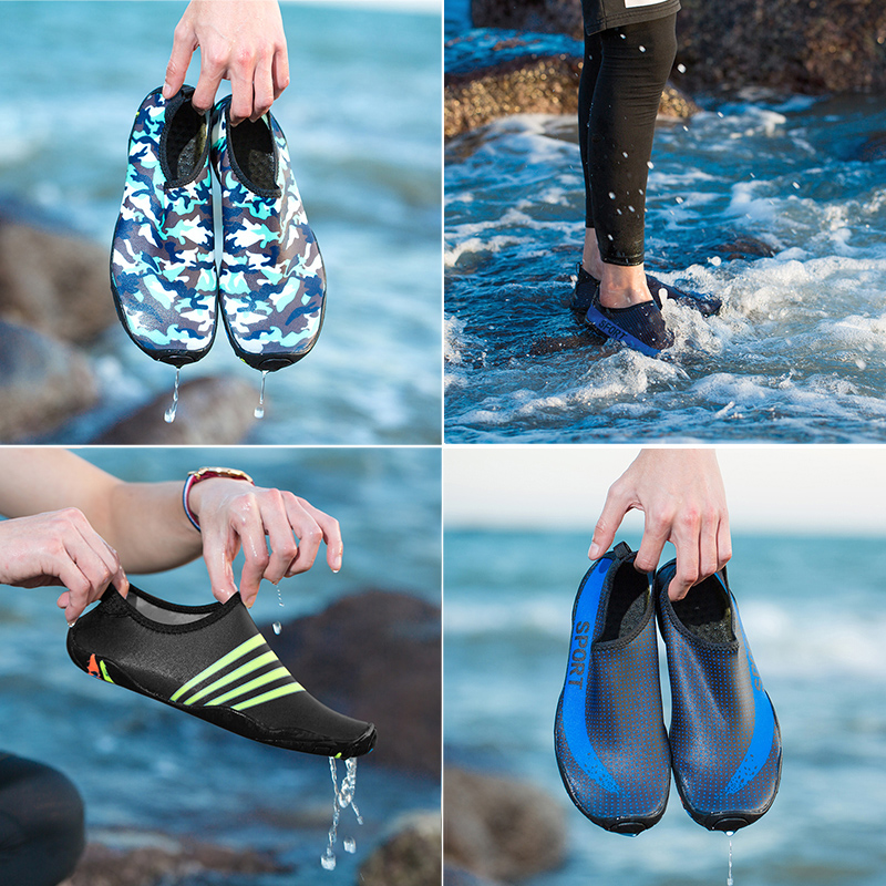 Covered Water Shoes Lovers Beach Shoes Slip Water Swimming Shoes Anadromous Heels Heel Post Heels Heels Soft Shoes Diving Shoes Treadmill Shoes