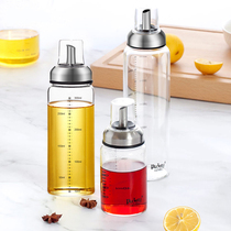 plazotta oil pot High Borosilicate Glass anti-drip large caliber large capacity kitchen vinegar soy sauce seasoning bottle