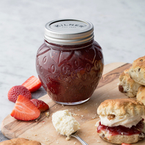 British kilner glass sealed storage tank honey lemon jam jars with lid food jars Pepperfruit bottles