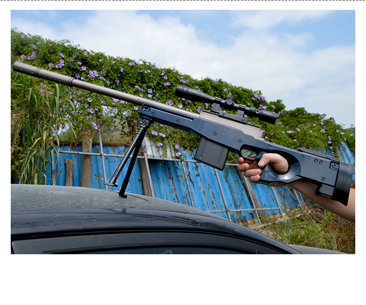 Súng bắn tỉa Awm có thể phóng tay lấy súng nước m24 điện để ăn gà tám lần đặt gương đồ chơi trẻ em 98k súng nước siêu mạnh
