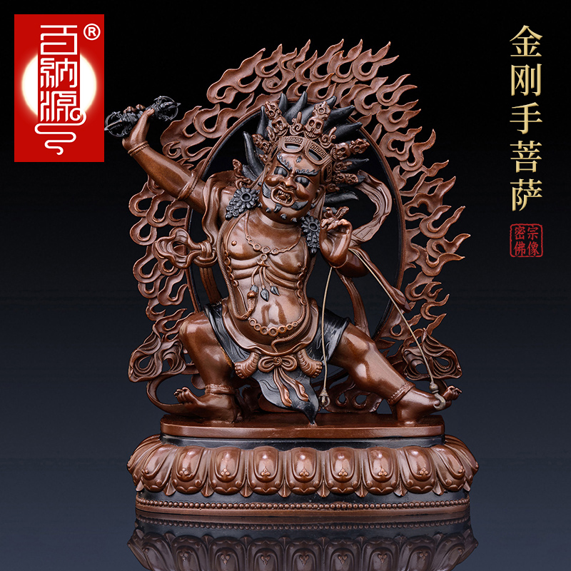 Benneyuan - handed Bodhisattva a brass - Tibetan patriarchal statue of the Golden Bodhisattva crafts