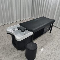 Hair salon shampoo bed barber shop special beauty salon Thai massage full lying punch bed water heater integrated